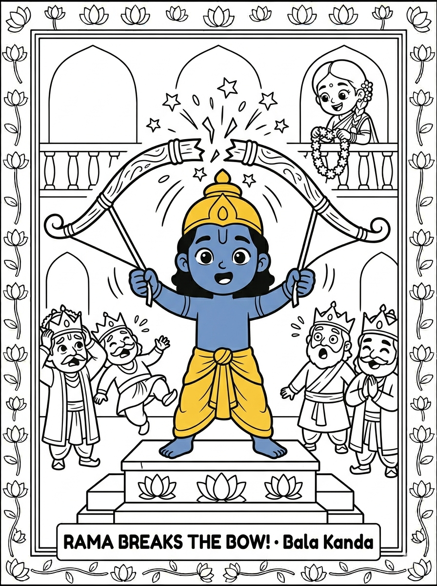 Sita Swayamvar art